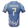 Maillot de Supporter Ajax Amsterdam Steven Bergwijn 7 Extérieur 2024-25 Pour Enfant